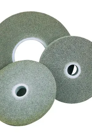 3M 33188 6" Diameter Silicon Carbide Bonded Deburring Cut-Off Wheel - 1" Hole Size, 1" Wheel Thickness, Scotch-Brite™ SF Finishing & Deburring Wheel Special Offer
