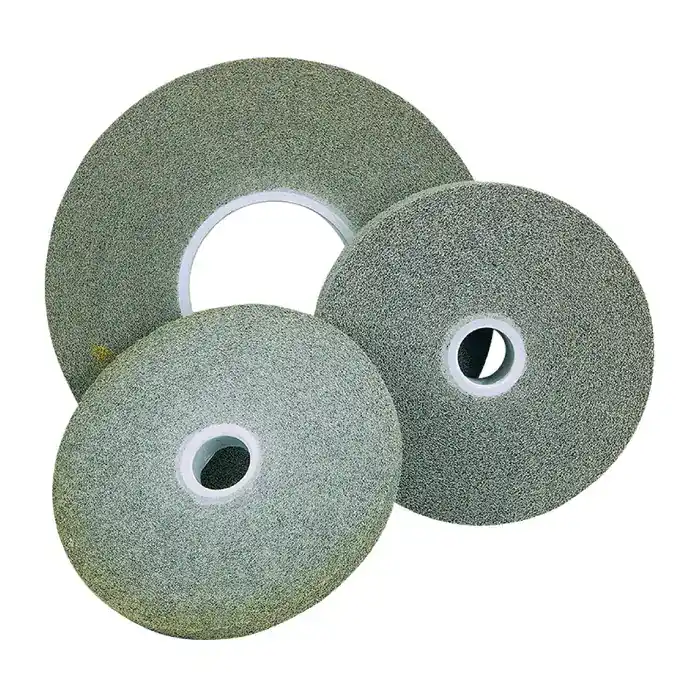 Get Yours 3M 7000046203 8" Diameter Silicon Carbide Bonded Deburring Cut-Off Wheel - 3" Hole Size, 1" Wheel Thickness, Scotch-Brite™ SF Finishing & Deburring Wheel
