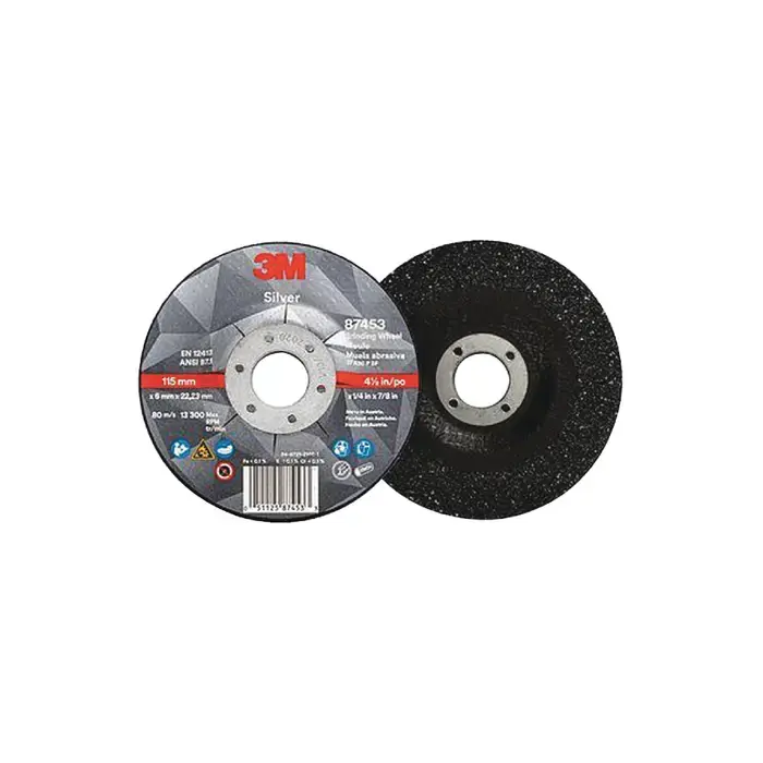 Best Price 3M 051125874533 4-1/2" Diameter Precision Shaped Ceramic Grain Bonded Deburring Cut-Off Wheel - 7/8" Hole Size, 1/4" Wheel Thickness, T27 Depressed Center Grinding Wheel