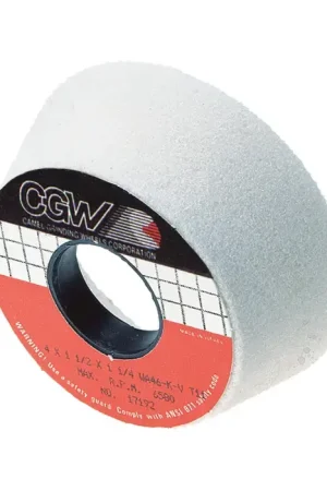 CGW ABRASIVES 34907 1-1/2" Diameter Flaring Cup Grinding Wheel - 60 Grit, No Thread Hole Thread Size Same Day Shipping