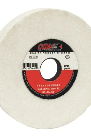 Buy Direct CGW ABRASIVES 34769 12" Diameter Surface Grinding Wheel - 5" Hole Size, H Wheel Hardness