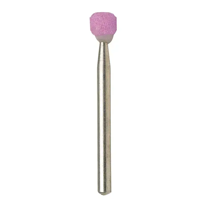 Free Returns TTC 53-501-063 B Point Shape Aluminum Oxide Vitrified Abrasive Material, 1/8" Shank Diameter Mounted Stone Wheel