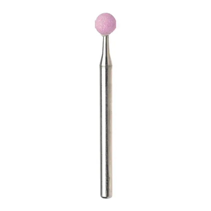 Trusted Brand TTC PRODUCTION USA MADE 53-504-123 B Point Shape 1/8" Shank Aluminum Oxide Vitrified Mounted Stone Wheel - B Point Shape