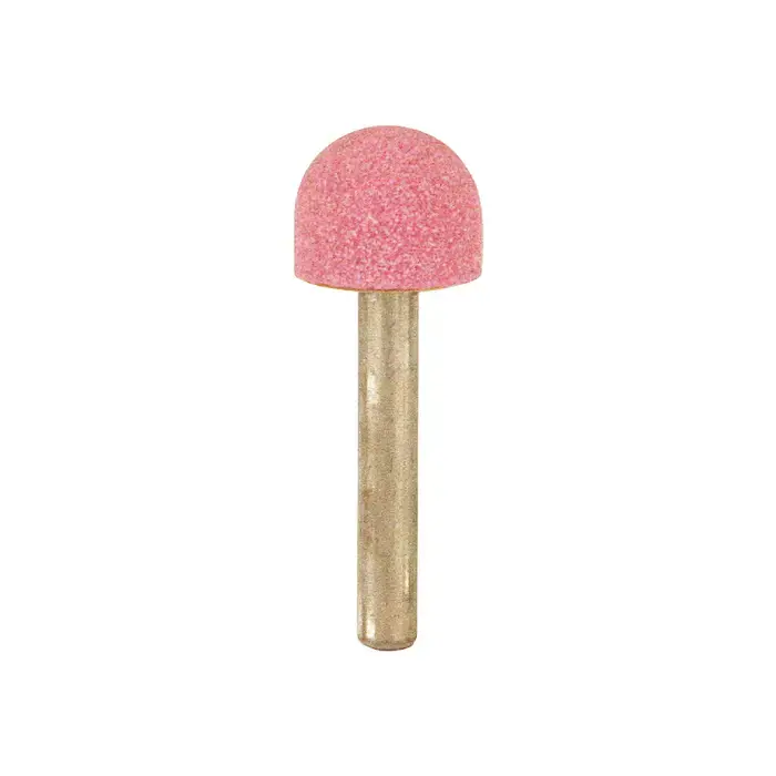 TTC 53-500-022 A Point Shape 1/4" Shank Aluminum Oxide Vitrified Mounted Stone Wheel - A Point Shape Place Order