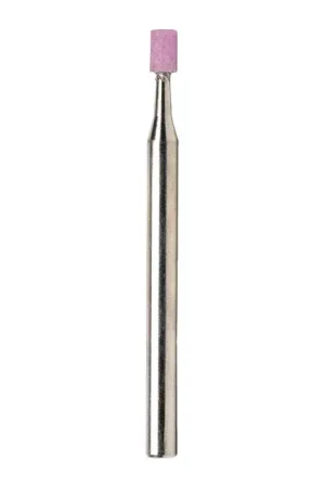 Best Choice TTC 53-502-153 W Point Shape 1/8" Shank Aluminum Oxide Vitrified Mounted Stone Wheel - W Point Shape