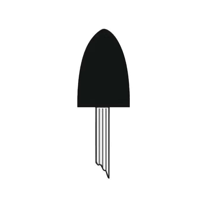 New Release GRIER ABRASIVES B42-GB-6546 B Point Shape 1/8" Shank Aluminum Oxide Vitrified Mounted Stone Wheel - B Point Shape