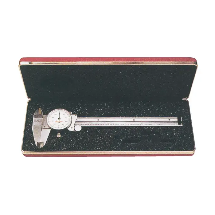 Special Discount STARRETT 55971 Steel/Vinyl Caliper Case Type, 6" Calipers Use With Caliper Case