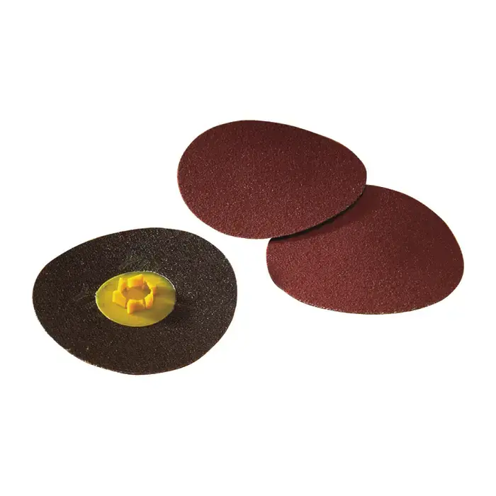 3M 51144767656 Aluminum Oxide 1-1/2" Diameter 50 Grit Abrasive Disc Hot Picks