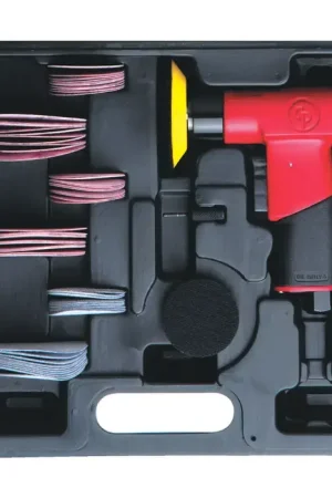 Best Seller CHICAGO PNEUMATIC CP7200S 2" & 3" Pad Size, 0.3 HP Horsepower, 15,000 RPM Speed Pneumatic Sander
