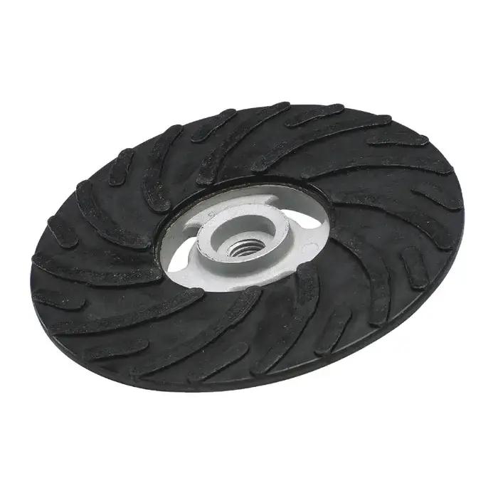 Authentic SPIRALCOOL 4-1/2" Diameter Medium Ribbed Face Abrasive Disc Accessory - For Use With Cooler Running Discs
