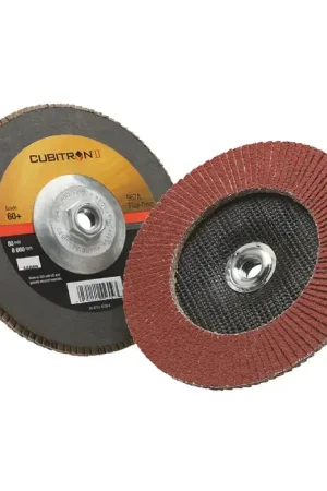 3M 7100055056 60 Grit 7" Diameter Abrasive Flap Disc - Type 27, 5/8"-11 Arbor Hole Diameter Place Order