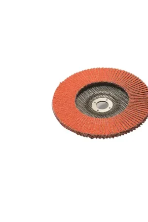 Today Only 3M 7010325738 80 Grit 4-1/2" Diameter Abrasive Flap Disc - Type 27, 7/8" Arbor Hole Diameter