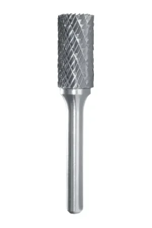 TTC PRODUCTION USA MADE 20-022-040 3/4" Carbide Rotary Bur - Cylindrical-Flat End (Not End Cut), Straight Shank, Best for Steel Buy Online