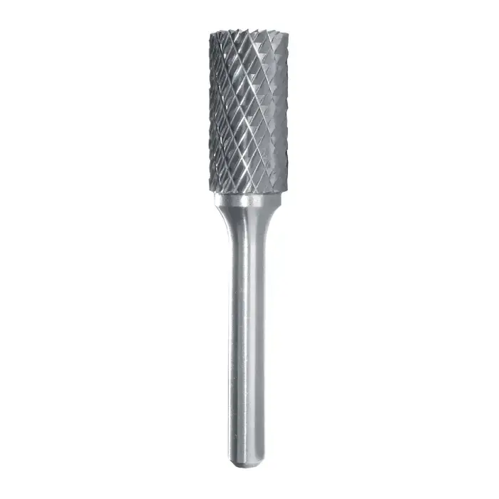 TTC PRODUCTION USA MADE 20-022-040 3/4" Carbide Rotary Bur - Cylindrical-Flat End (Not End Cut), Straight Shank, Best for Steel Buy Online