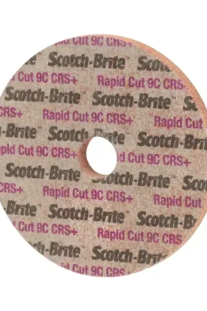 3M 66741 6" Ceramic Non-Woven Disc - Extra Coarse Grade Free Returns