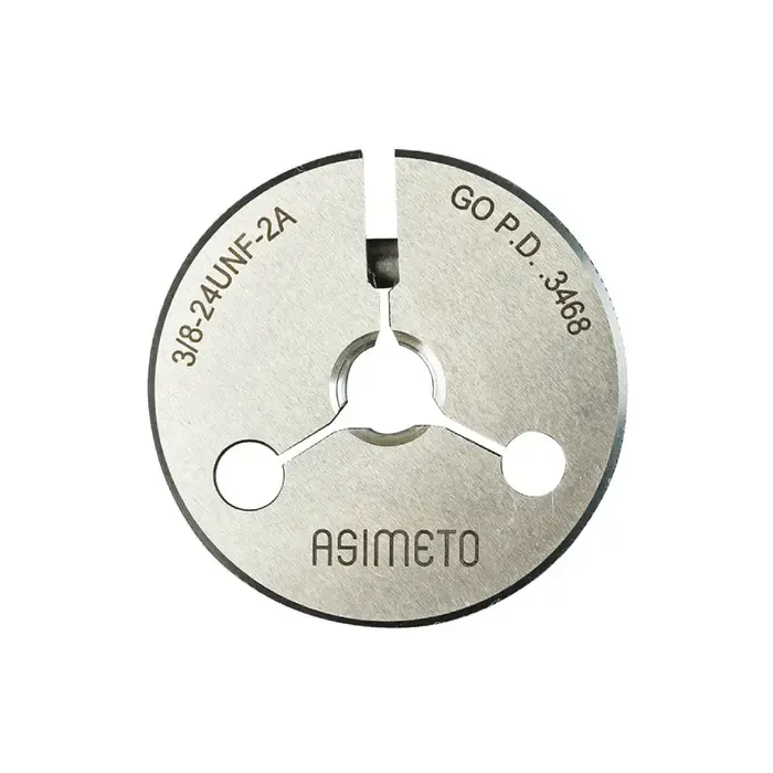 Last Chance ASIMETO 695-20-5 1/4" Size, 20 Pitch, 2A Class, No Go Style, UNC Thread Type Threaded Ring Gage