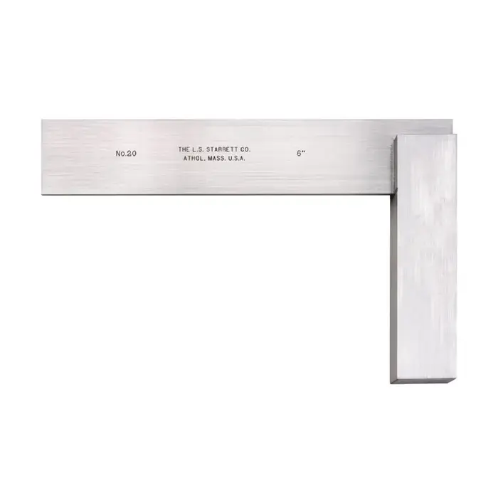 STARRETT 20-6 6" Blade, 4-5/16" Beam Regular Square Cheap