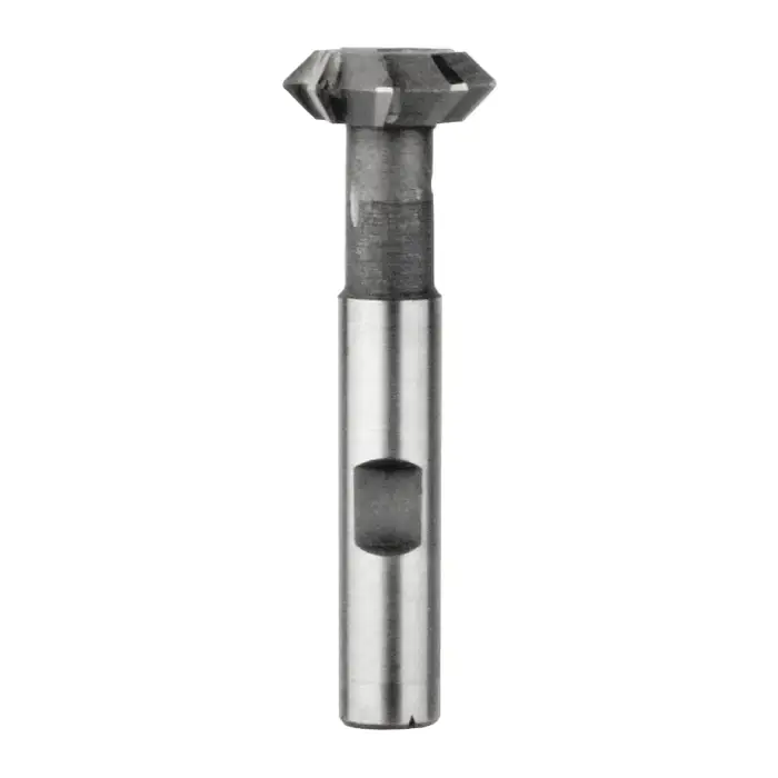 Holiday Sale TTC PRODUCTION 10-271-621 1-7/8" Cutting Diameter, 45º Single Angle, 3/4" Shank Dia., 3-25/32" OAL Double Angle Cutter