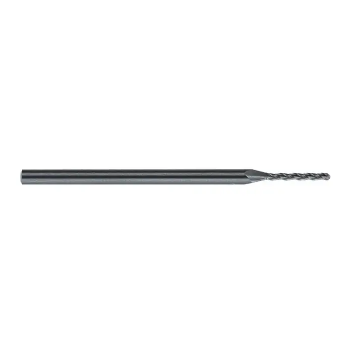 RUSHMORE USA 103426 .040" Size, .325 (8x) LOC, 3 Flute, Solid Carbide Ball/Miniature Combination End Mill Certified