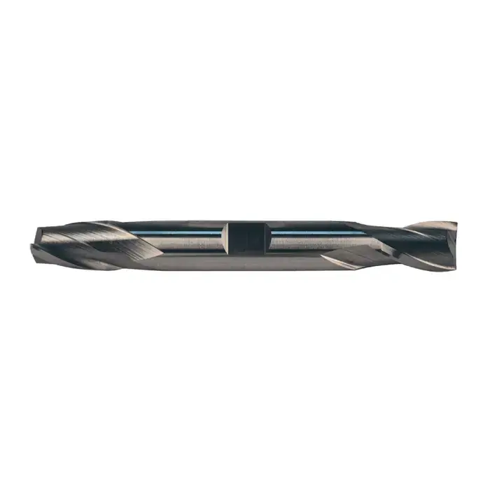 Super Sale TTC 08-030-124 3/8" Size, 9/16" LOC, 2 Flute, Bright High Speed Steel Square End Mill