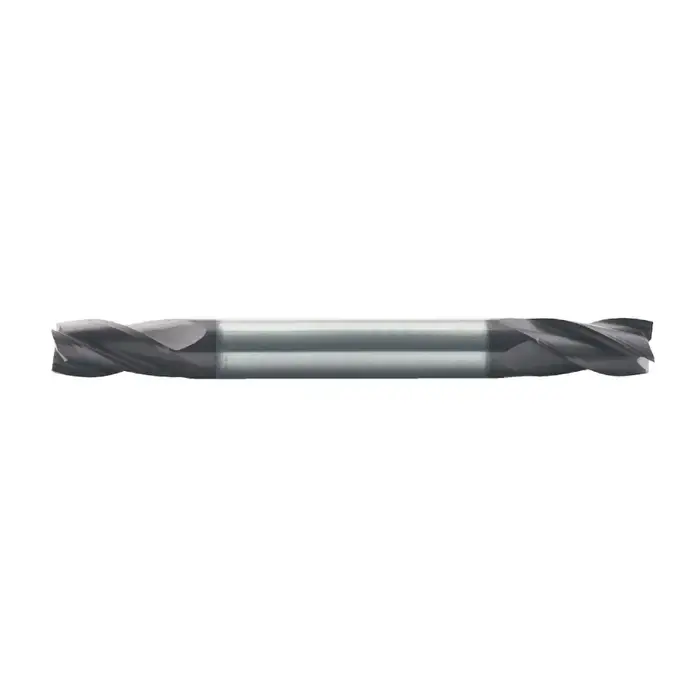 RUSHMORE USA 100517 3/16" Size, 3/8" LOC, 4 Flute, AlTiN Solid Carbide Square End Mill High Quality
