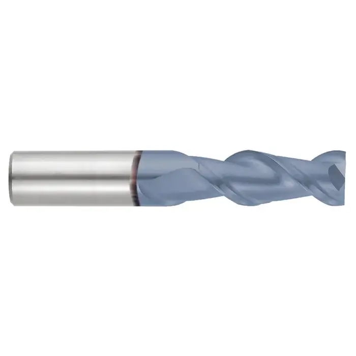 NIAGARA N61471 1/2" Size, 1-1/4" LOC, 2 Flute, TiCN Solid Carbide Square End Mill Mega Sale