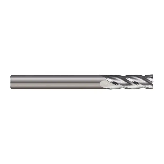 MICRO 100 GEM-312-2 5/16" Size, 13/16" LOC, 2 Flute, Bright Solid Carbide Square End Mill Authentic