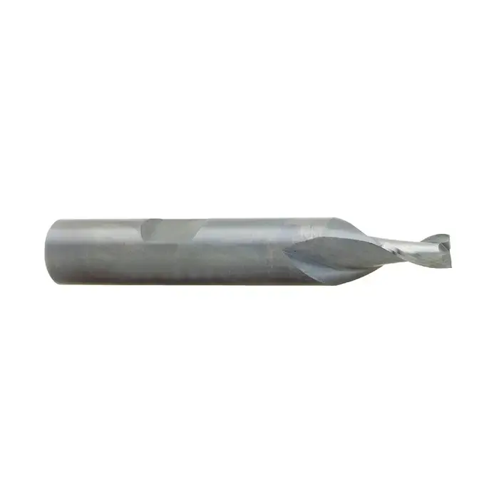 ROBBJACK 3/16" Size, 5/16" LOC, 2 Flute, Bright Solid Carbide Square End Mill Fresh Stock