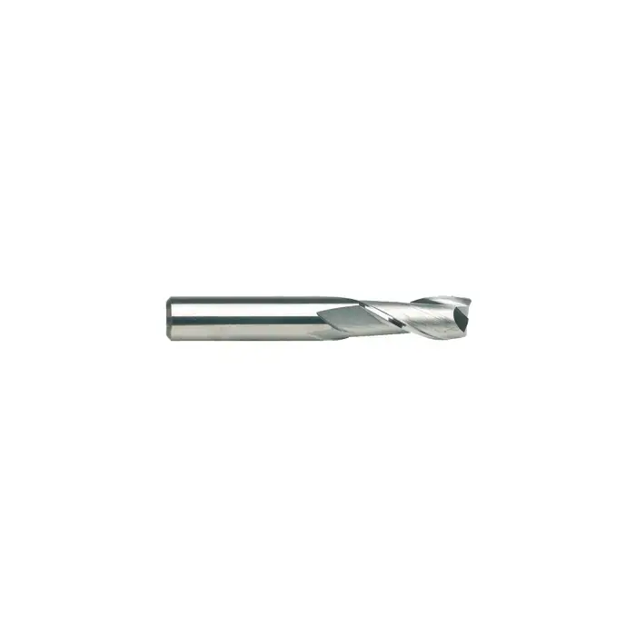 Order Now MELIN 102967 7/16" Size, 1" LOC, 2 Flute, Bright Solid Carbide 2 Flute Finishing End Mill