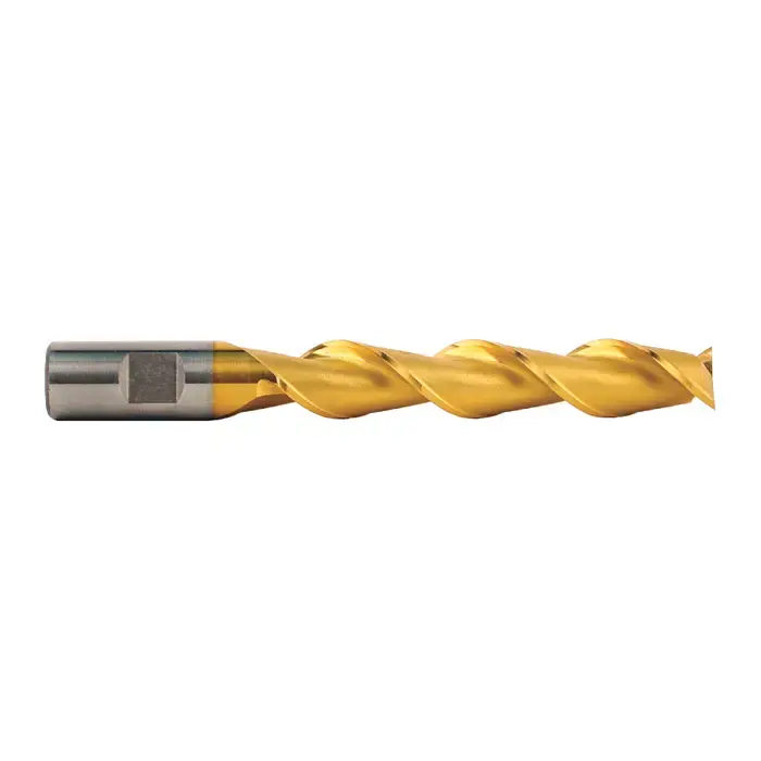 WELDON 57091 1" Size, 2" LOC, 2 Flute, TiN High Speed Steel Square End Mill Limited Time