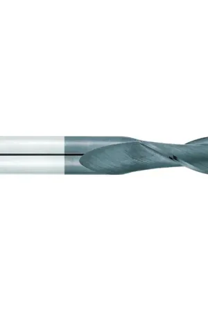 Today Only NIAGARA N85275 1/4" Size, 3/4" LOC, 2 Flute, Bright Solid Carbide Square End Mill