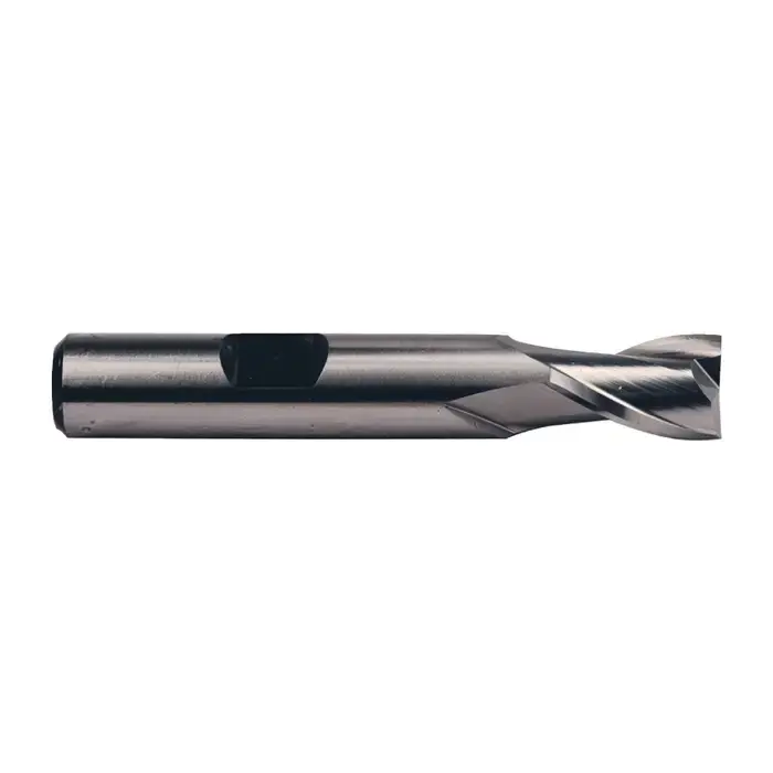 TTC PRODUCTION HP 08-035-100 3/8" Size, 9/16" LOC, 2 Flute, Bright High Speed Steel Square End Mill Don't Miss Out