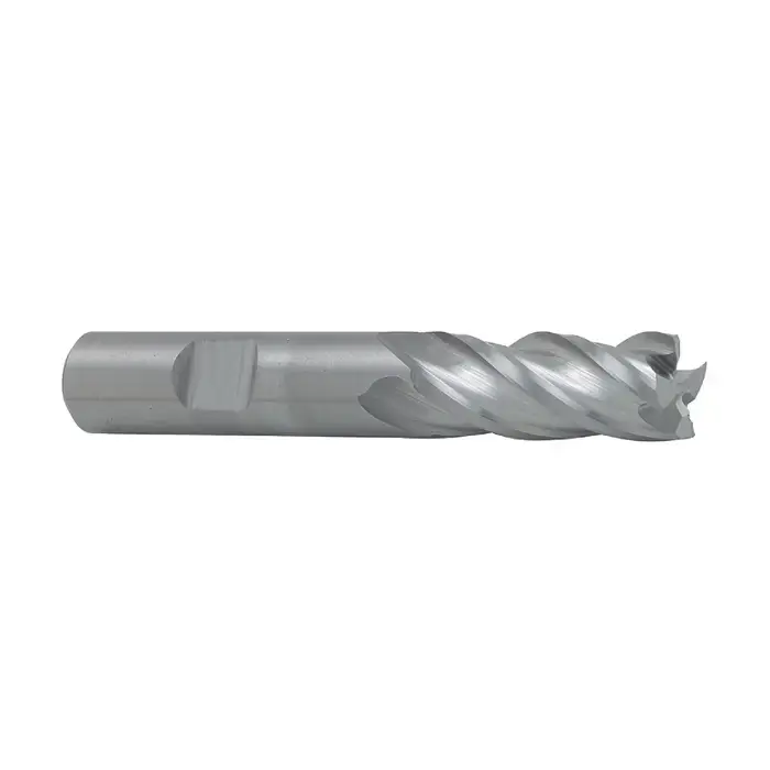 NIAGARA N53347 5/8" Size, 5/8" LOC, 4 Flute, Bright ASP 2030 8.5% PM Cobalt Steel Square End Mill Direct From Factory