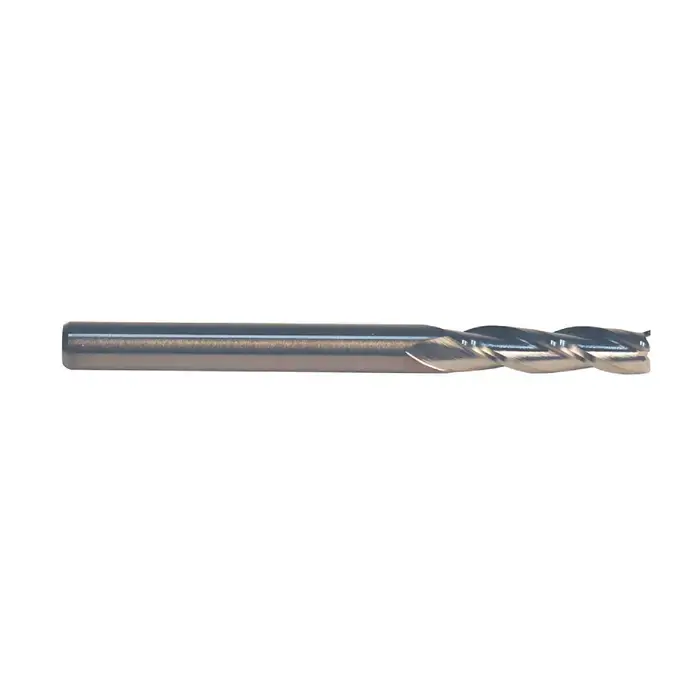 RUSHMORE USA 103205 1" Size, 1-1/2" LOC, 3 Flute, Bright Solid Carbide Square End Mill Certified
