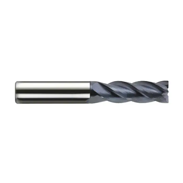 Grab Now RUSHMORE USA 105650 7/16" Size, 1" LOC, .020" Radius, 4 Flute, Solid Carbide Corner Radius End Mill
