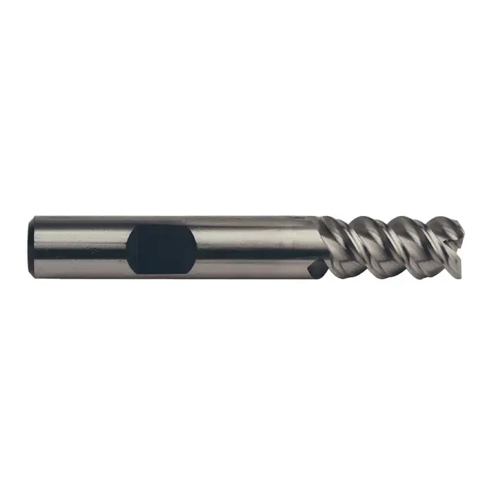 TTC PRODUCTION HP 08-196-060 1/2" Size, 1-1/4" LOC, 3 Flute, Bright M42 8% Cobalt Square End Mill Free Returns