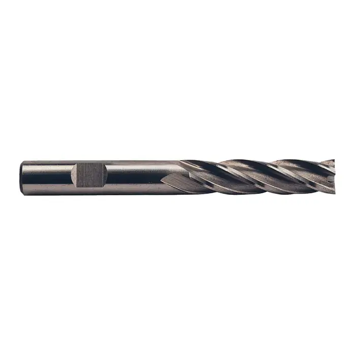 TTC PRODUCTION HP 08-016-120 3/4" Size, 3" LOC, 4 Flute, Bright High Speed Steel Square End Mill Seasonal Sale