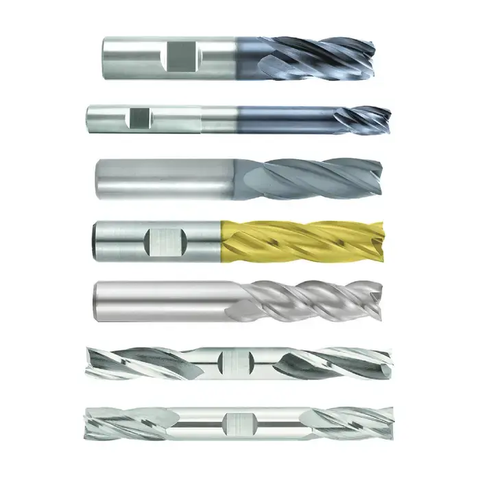Markdown NIAGARA N91361 3/4" Size, 1-1/2" LOC, .015" Radius, 4 Flute, Solid Carbide Corner Radius End Mill