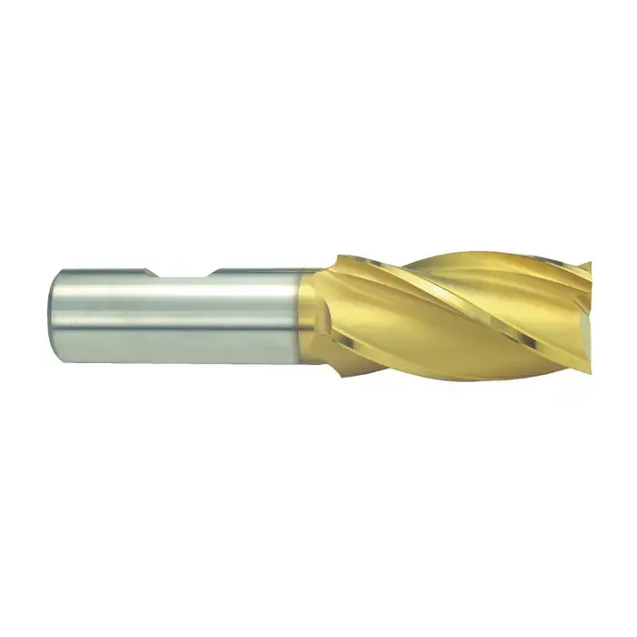 WELDON 41563 1-1/4" Size, 2" LOC, 4 Flute, TiN High Speed Steel Square End Mill Low Price