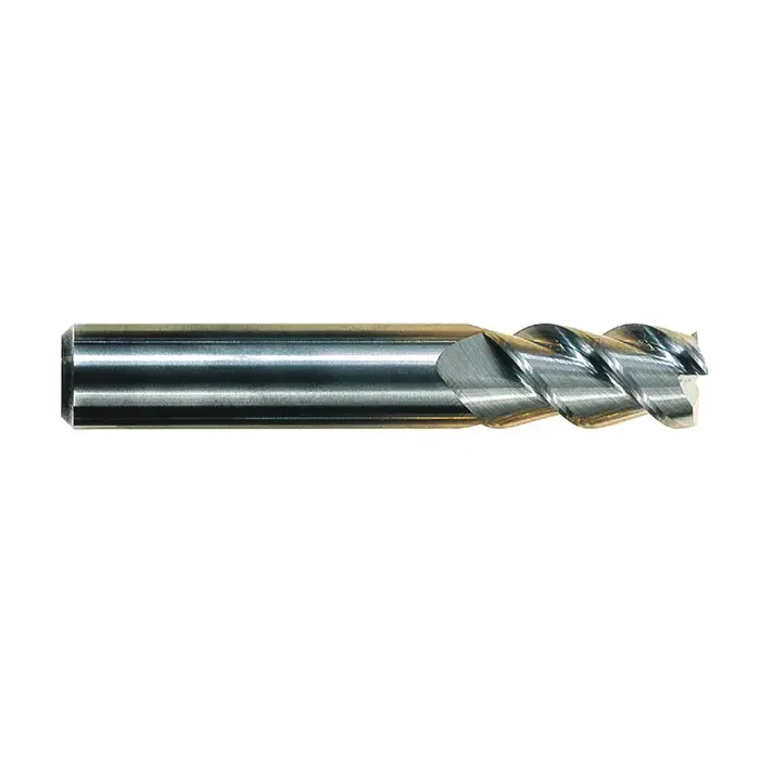 M.A. FORD 11221650T 5.50mm Size, 20.00mm LOC, 3 Flute, TiN Solid Carbide Finishing End Mill Popular