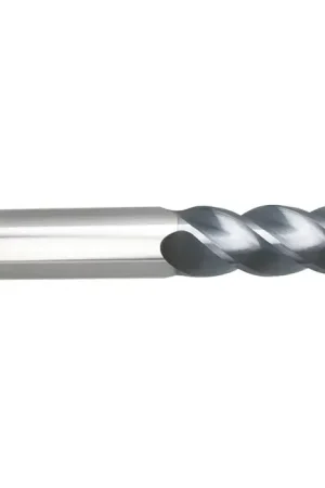 Clearance NIAGARA N09347 1" Size, 2" LOC, .120" Radius, 4 Flute, Solid Carbide Corner Radius End Mill