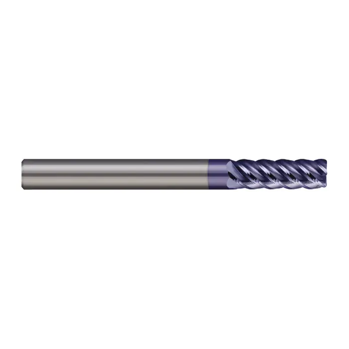 MICRO 100 ARC-187-5-030X 3/16" Size, 5/8" LOC, .030" Radius, 5 Flute, Solid Carbide Corner Radius End Mill Final Sale