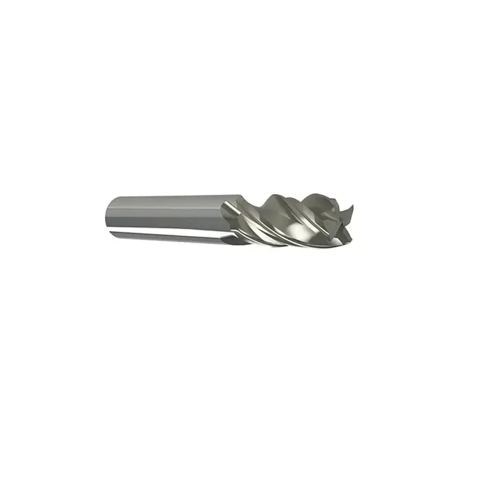 MICRO 100 VLM-750-4 3/4" Size, 2-1/2" LOC, .030" Radius, 4 Flute, Solid Carbide Corner Radius End Mill Premium