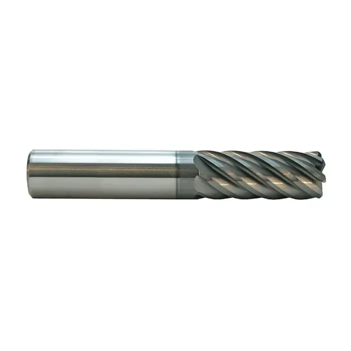 M.A. FORD 18010019B 1" Size, 1-1/2" LOC, .190" Radius, 7 Flute, Solid Carbide Corner Radius End Mill Save Now