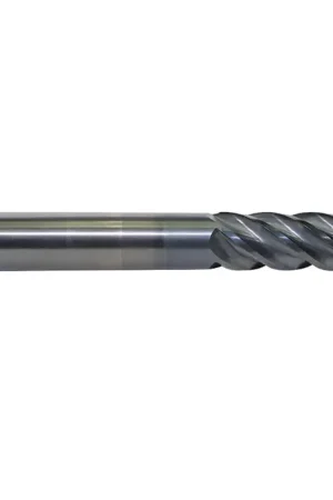 M.A. FORD 27843718B 7/16" Size, 1" LOC, .120" Radius, 5 Flute, Solid Carbide Corner Radius End Mill New Arrival