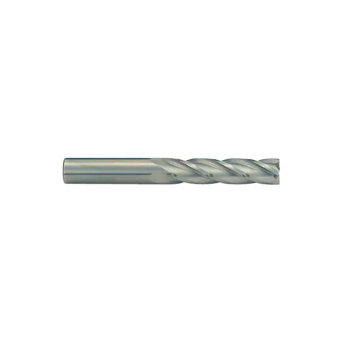 RUSHMORE USA 102735 3/8" Size, 1-1/8" LOC, 4 Flute, Bright Solid Carbide Square End Mill High Quality