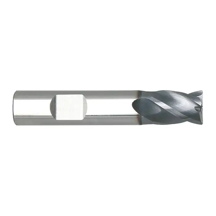 NIAGARA N09815 7/16" Size, 7/8" LOC, .020" Radius, 4 Flute, Solid Carbide Corner Radius End Mill Crafted
