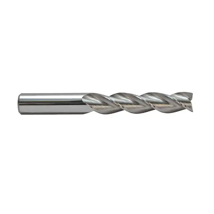 M.A. FORD 13812504 1/8" Size, 1/2" LOC, 3 Flute, Bright Solid Carbide Square End Mill Genuine