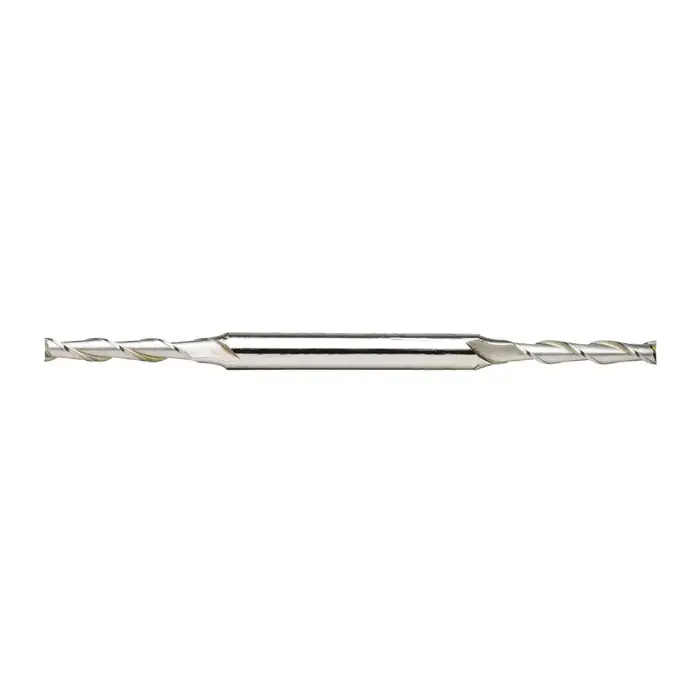 KEO 1/8" Size, 3/4" LOC, 2 Flute, High Speed Steel Miniature End Mill High Quality