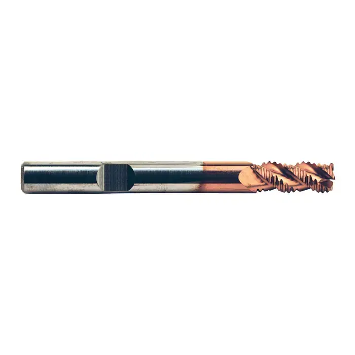 TTC PRODUCTION HP 08-193-360 10.00mm Size, Fine Pitch, 22.00mm LOC, 3 Flute, M42 8% Cobalt Roughing End Mill Seasonal Sale